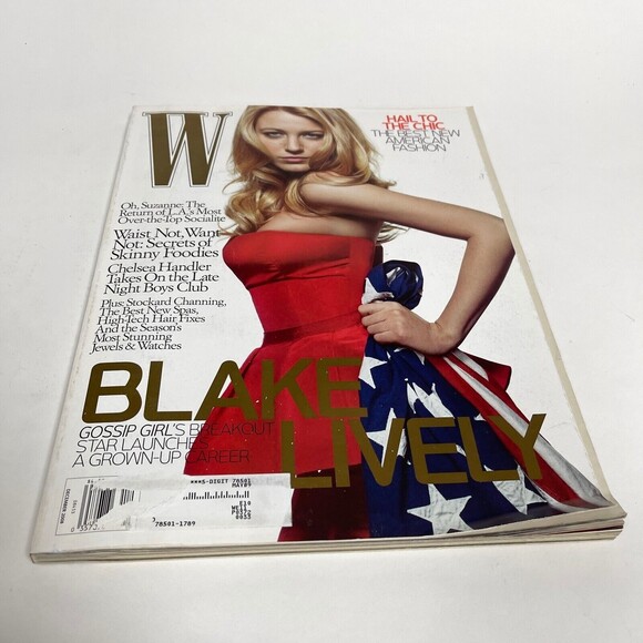 W Magazine December 2008 Blake Lively Chelsea Handler - Picture 2 of 7